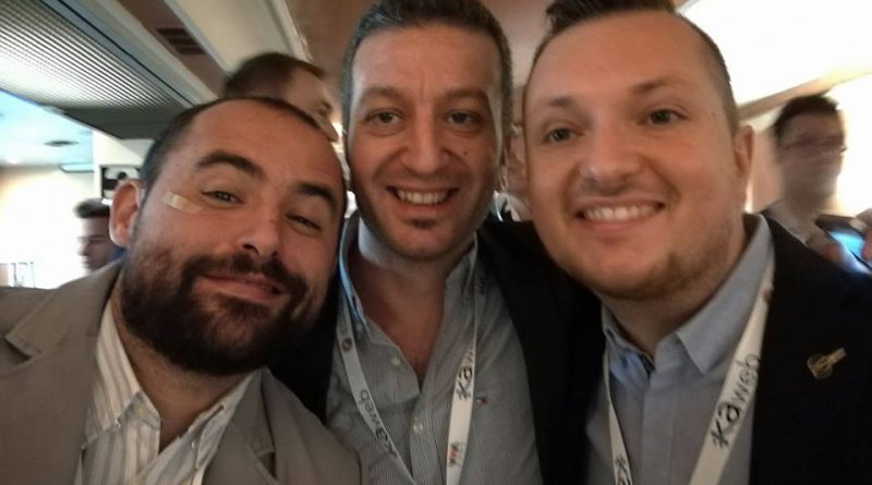 Milano Linkami Web Summit Massimo Fattoretto, Giannicola Montesano e Massimo Fattoretto