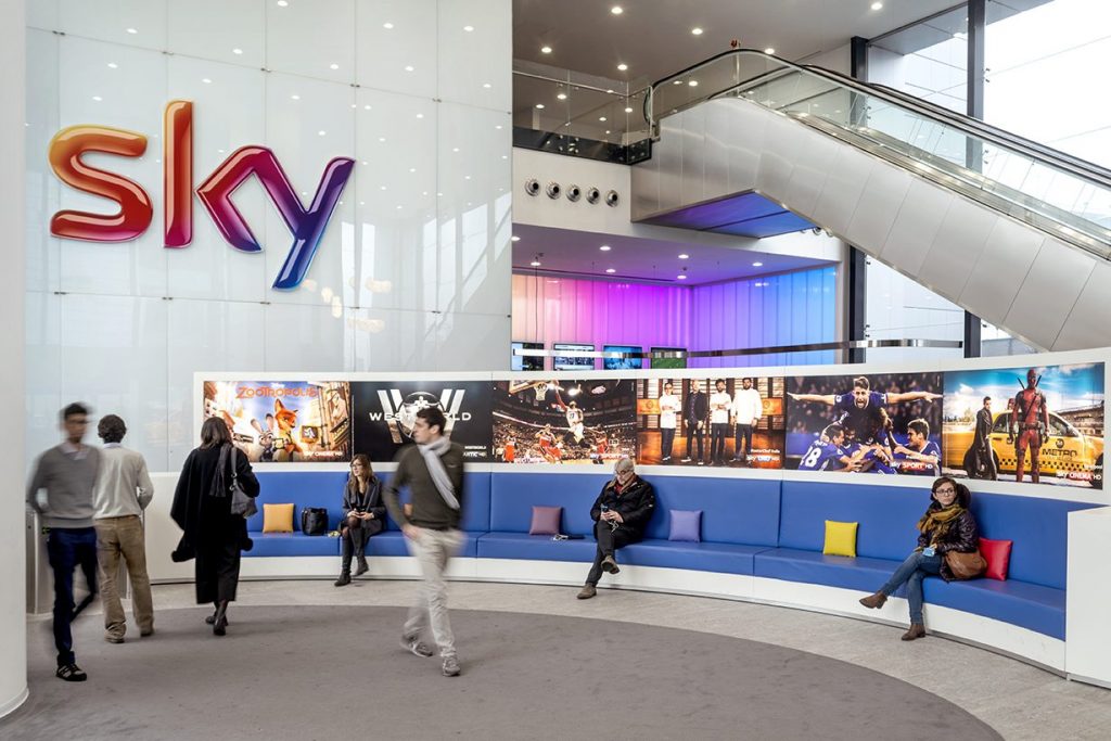 studi Sky di Milano