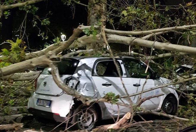 Tromba d'aria su Milano