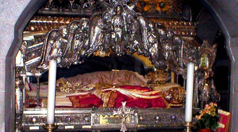 le reliquie di Sant'Ambrogio