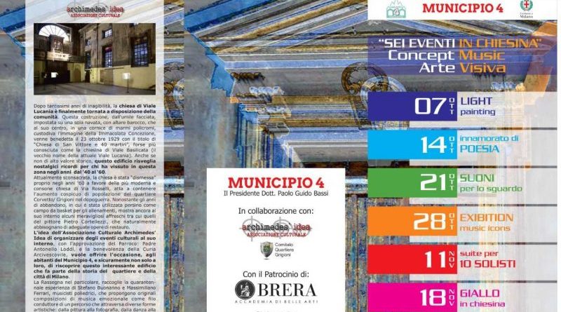 sei eventi in chiesina