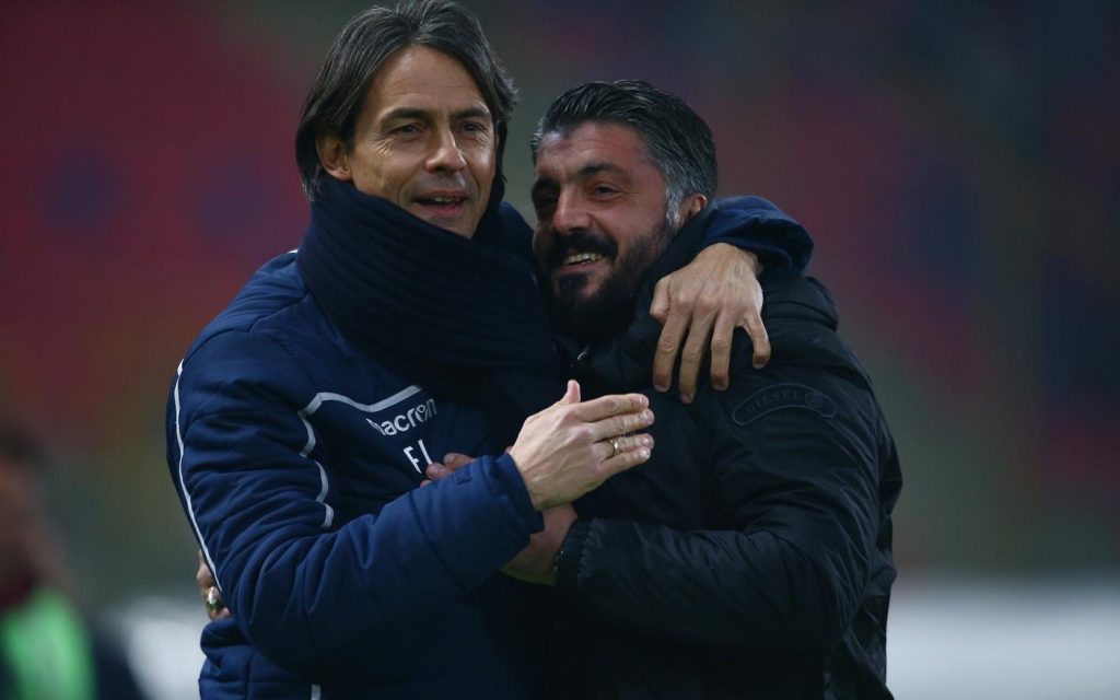 Inzaghi e Gattuso