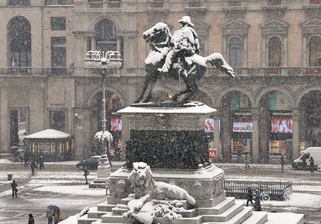 Neve a Milano
