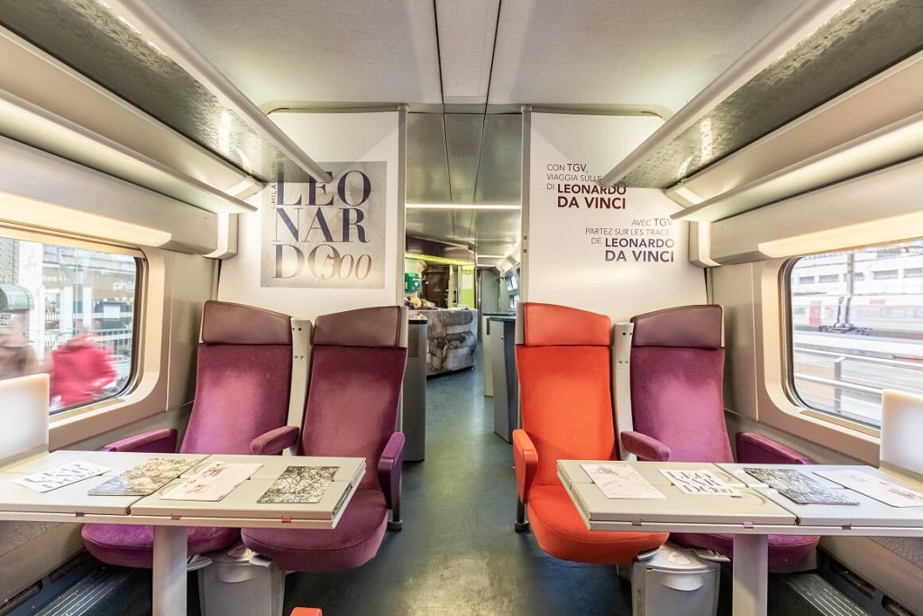 Milano e Leonardo 500 Tgv personalizzato