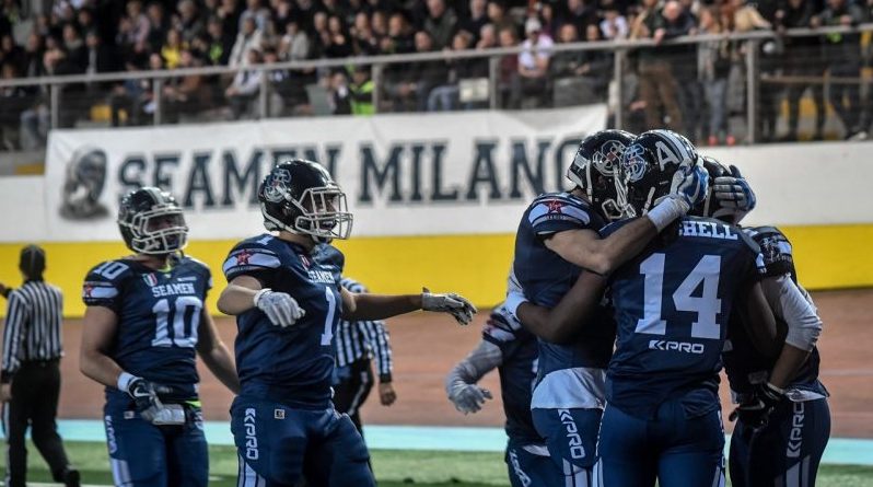 I Seamen Milano sono tornati al velodromo Vigorelli