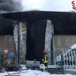 Incendio nella Effec2 srl a Settimo Milanese