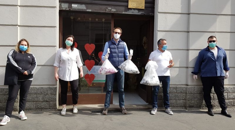 consegna mascherine gratis a Rogoredo