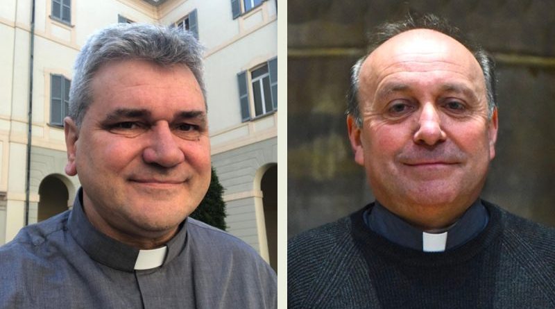 Don Giuseppe Vegezzi e don Luca Raimondi