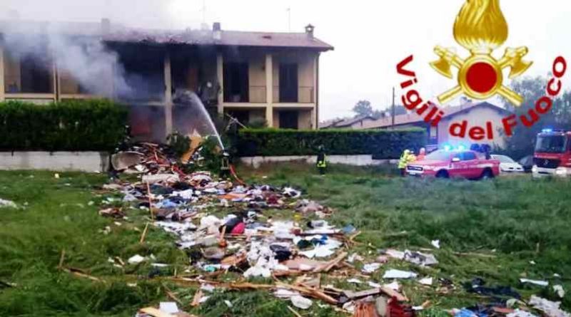 esplosione villetta fino mornasco