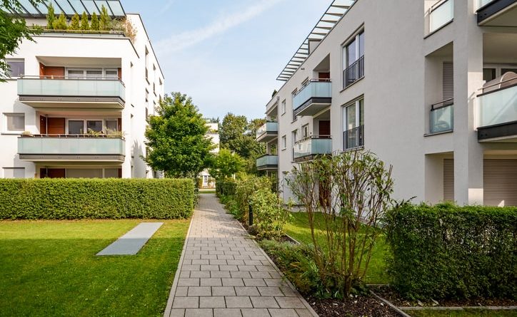 cortile condominiale