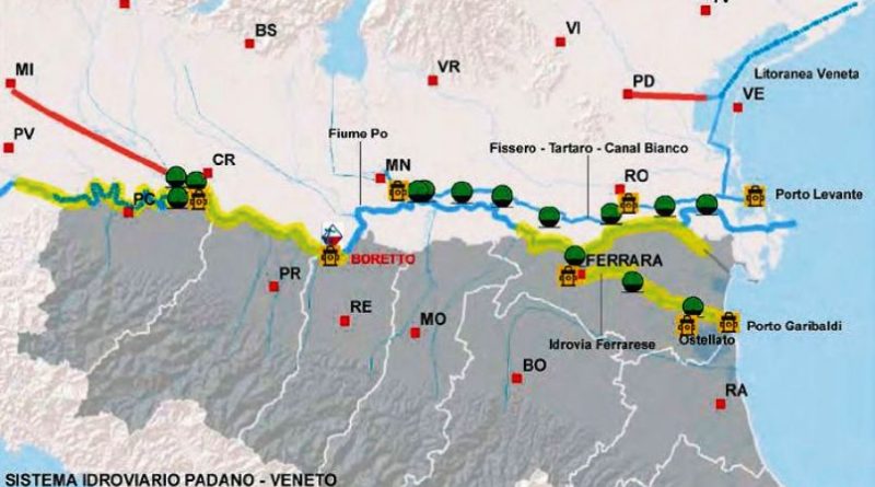 sistema idroviario padano veneto