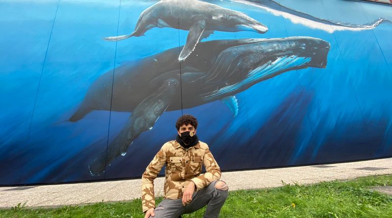 Milano Nuovo murales Retake per la Piscina Procida