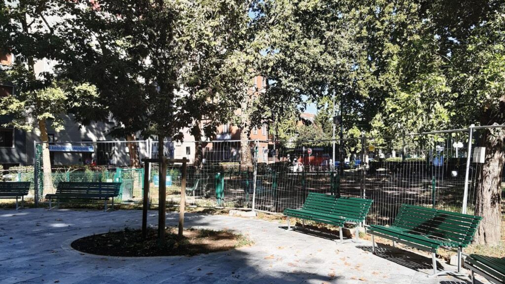 Riqualificazione dei Giardini di via Dezza con l’intervento di Enel energia