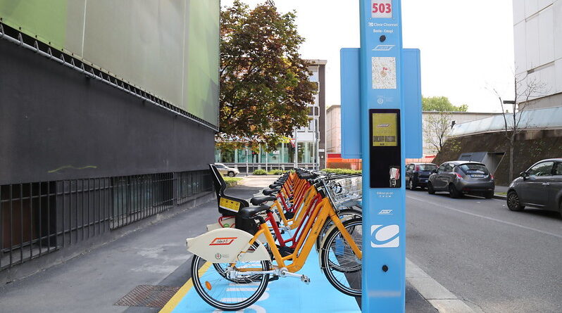BikeMi in via Crespi - ph ufficio stampa comune di Milano