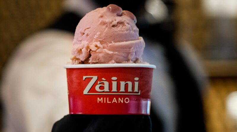 Zaini Milano coppetta gelato ruby