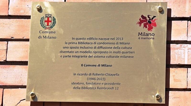 Roberto Chiapella Biblioteca Rembrandt - ph comune milano