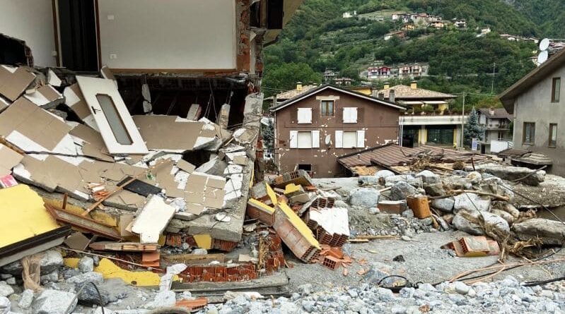 alluvione valcamonica - ph regione lombardia