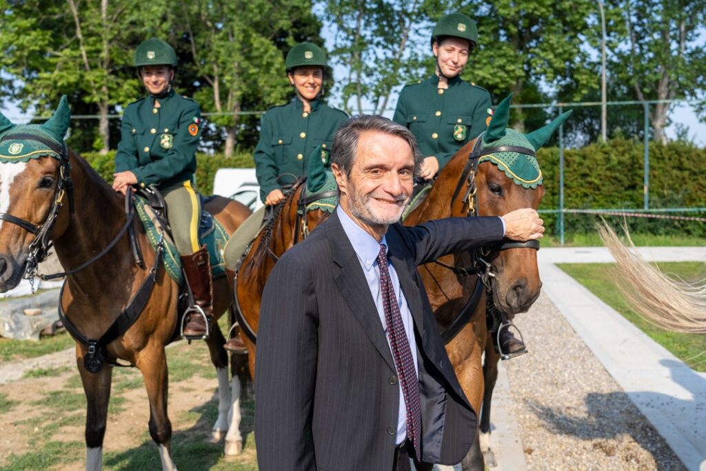 Idroscalo una struttura per la cura dei cavalli confiscati - ph regione lombardia