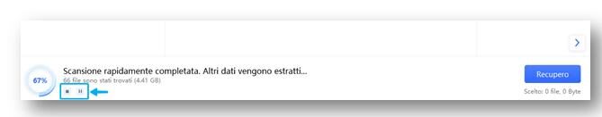 scansione rapidamente