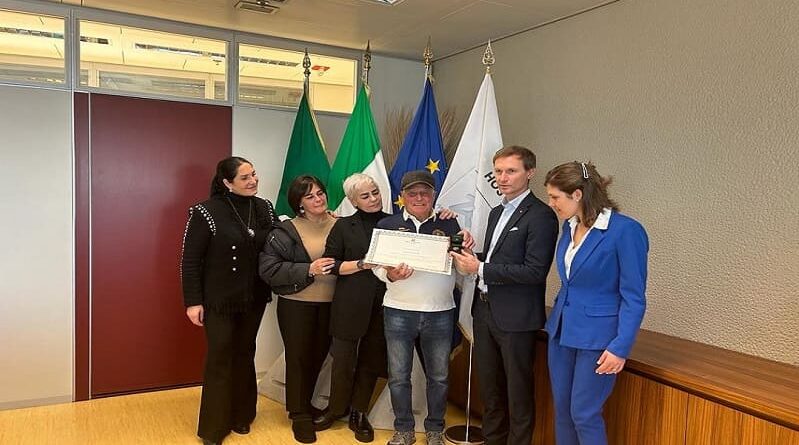 Premiazione Salvoldi ph Regione Lombardia