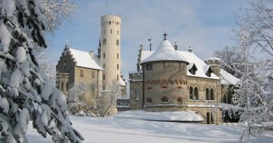 Liechtenstein paesaggi naturali e escursionismo, montagne, valli e percorsi alpini