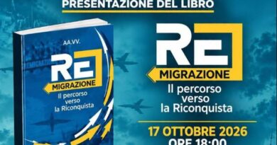 La remigrazione arriva a Milano: il 17 ottobre conferenza e concerto